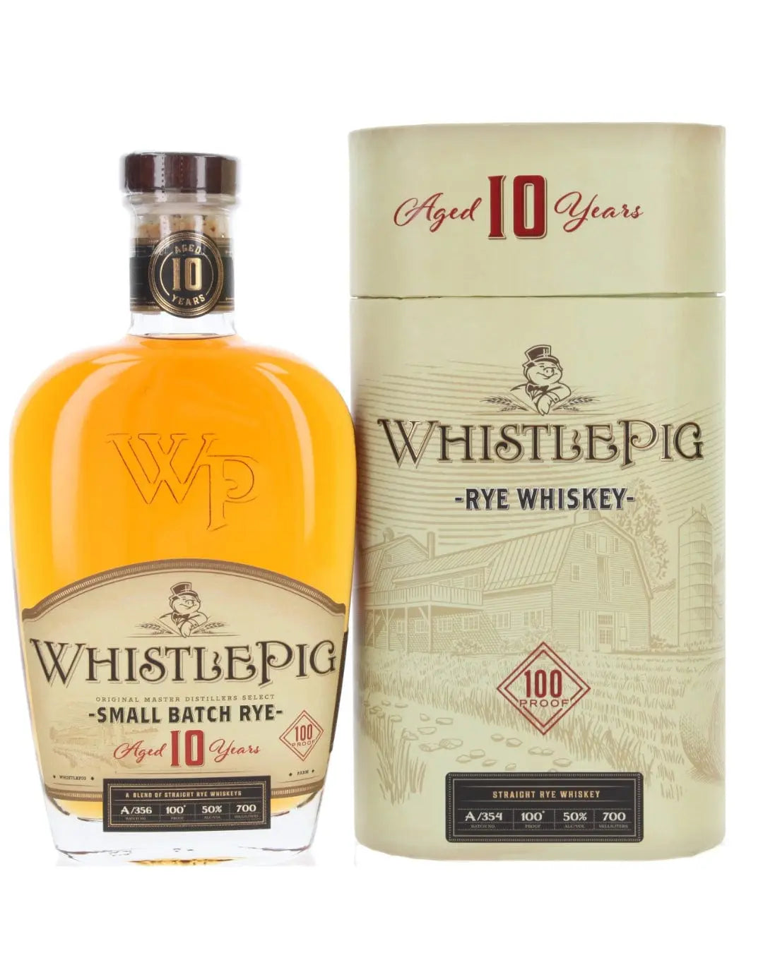 WhistlePig Straight Rye 10 Year Old, 70 cl