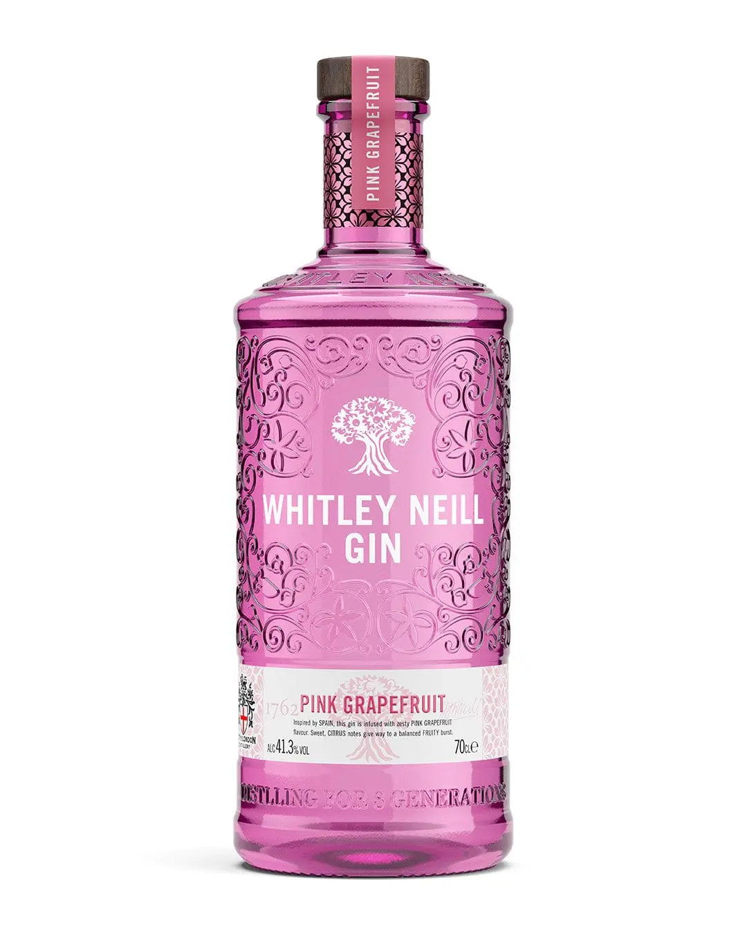 Whitley Neill Pink Grapefruit Gin, 70 cl