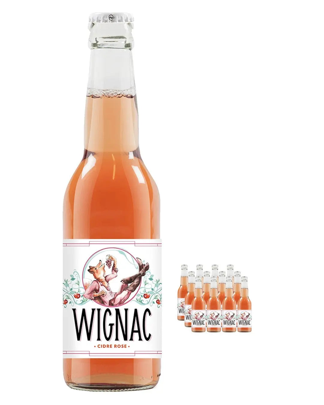 Wignac Cidre Rose, Le Goupil Multipack, 12 x 330 ml