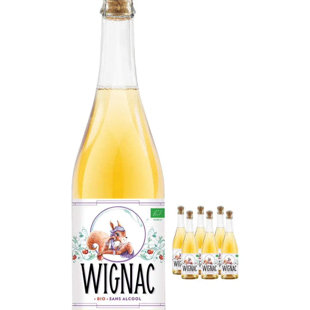 Wignac La Lady Non Alcoholic Cider Multipack, 6 x 750 ml
