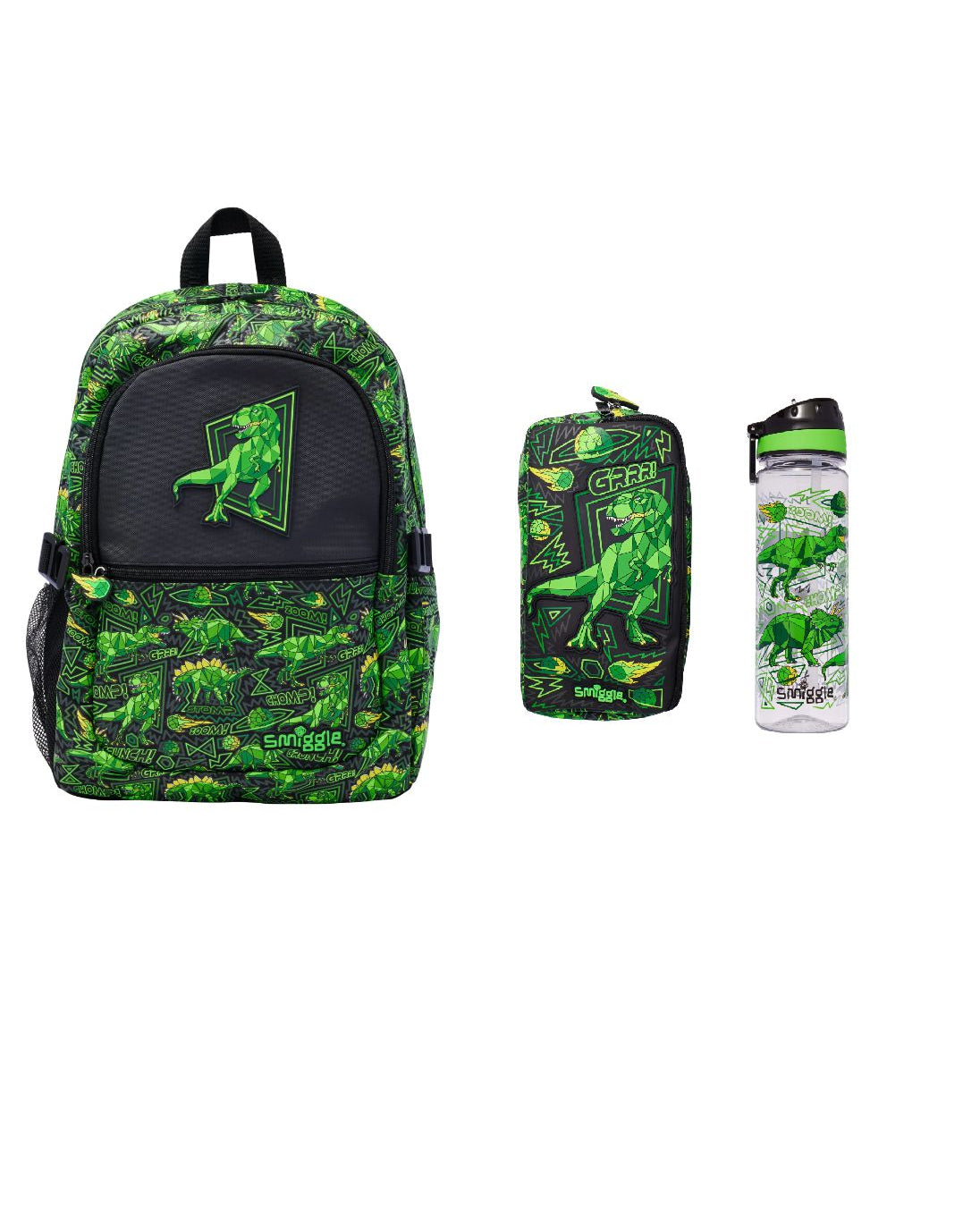 Smiggle - Wild Side 3 Parçalı Okul Çantası Seti