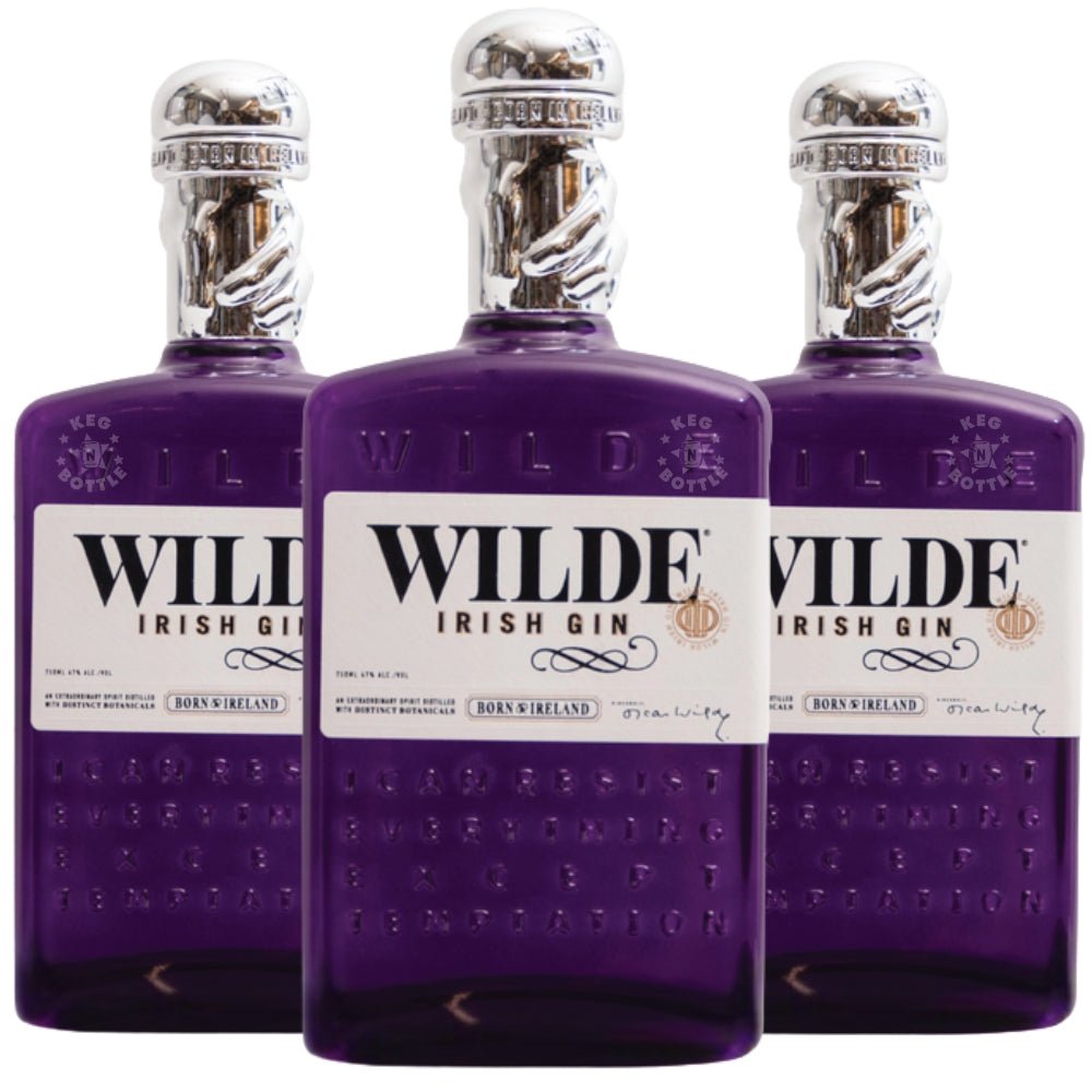Wilde Irish Gin – 3 Pack (3 × 750 ml)