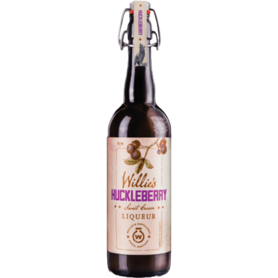 Willie's Huckleberry Sweet Cream Liqueur (750 mL)