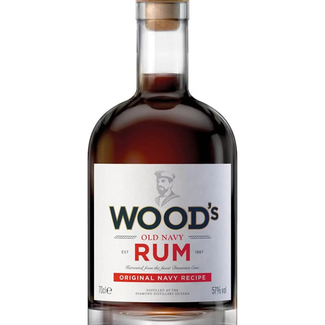 Wood's 100 Navy Rum, 70 cl