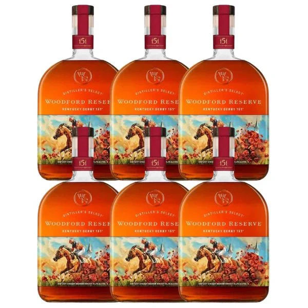 Woodford Reserve 151st  Kentucky Derby Bourbon Whiskey (6x1 L)