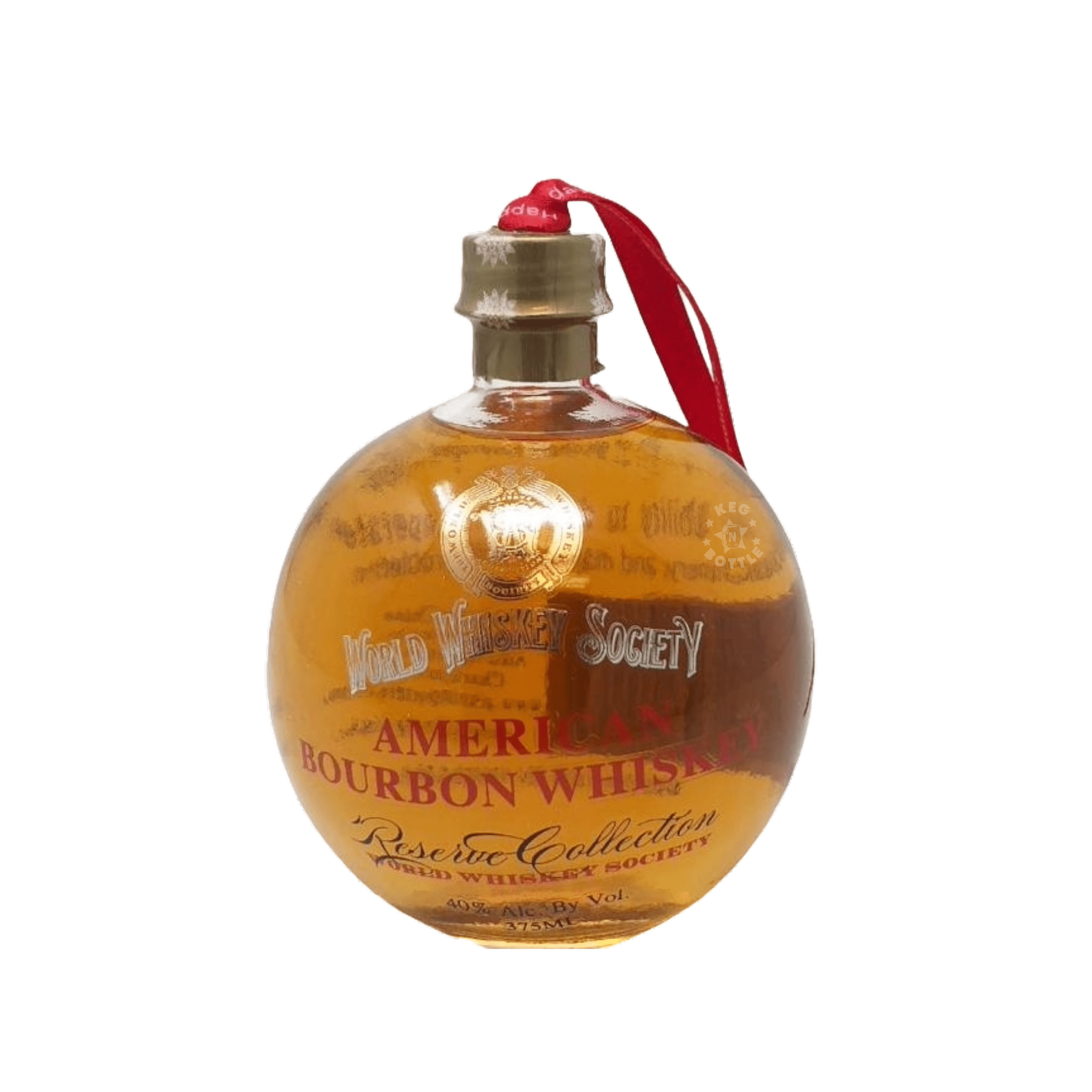 World Whiskey Society American Bourbon Ornament (375 ml)
