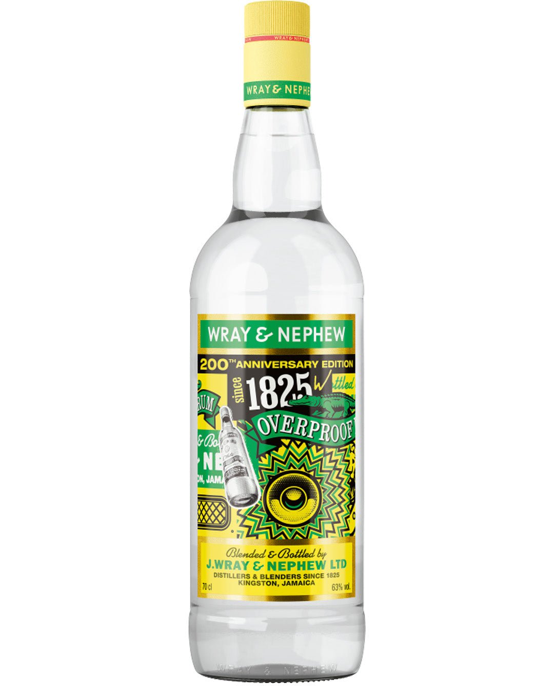 Wray & Nephew Limited Edition Bottle White Over Proof Rum, 70 cl
