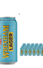 Wrexham Lager Beer Can Multipack, 24 x 440 ml