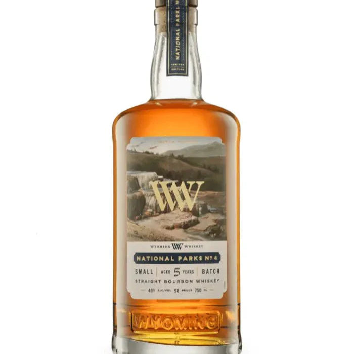Wyoming Whiskey National Parks No. 4 Small Batch Bourbon Whiskey (750mL)