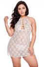 Plus Size Daisy Lace Chemise