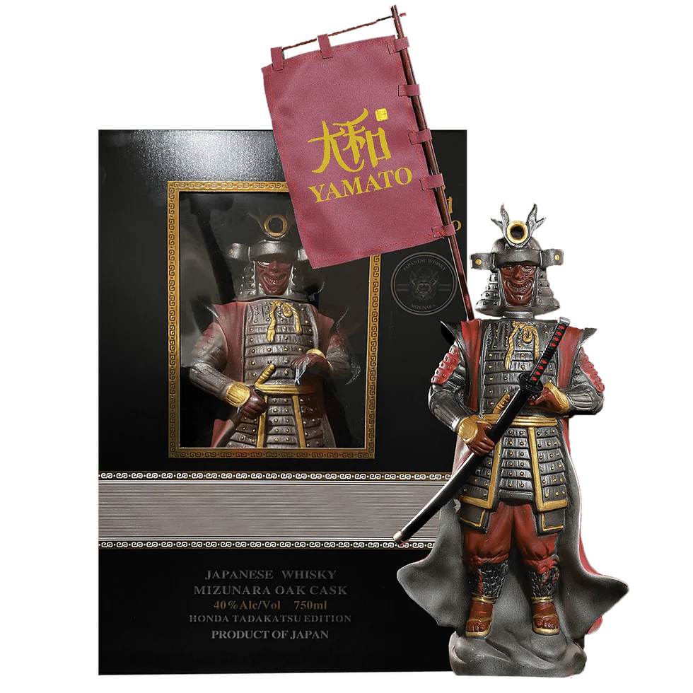 Yamato Honda Tadakatsu Mizunara Oak Cask Japanese Whiskey (750mL)