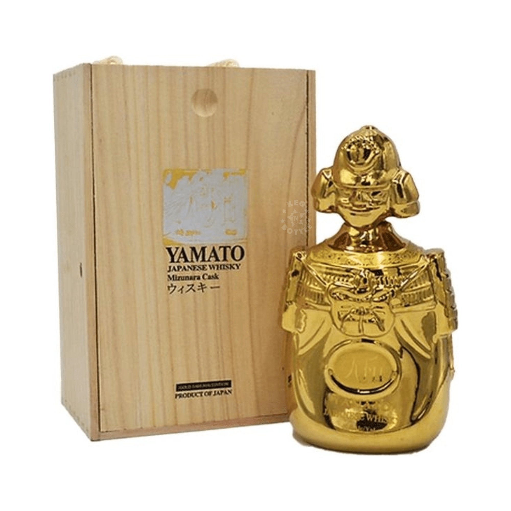 Yamato Mizunara Cask Gold Samurai Edition Japanese Whisky (750 ml)