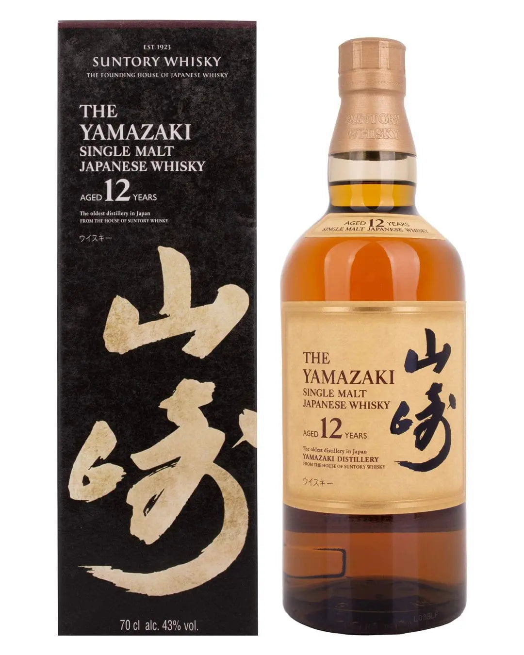 Yamazaki 12 Year Old Whisky, 70 cl