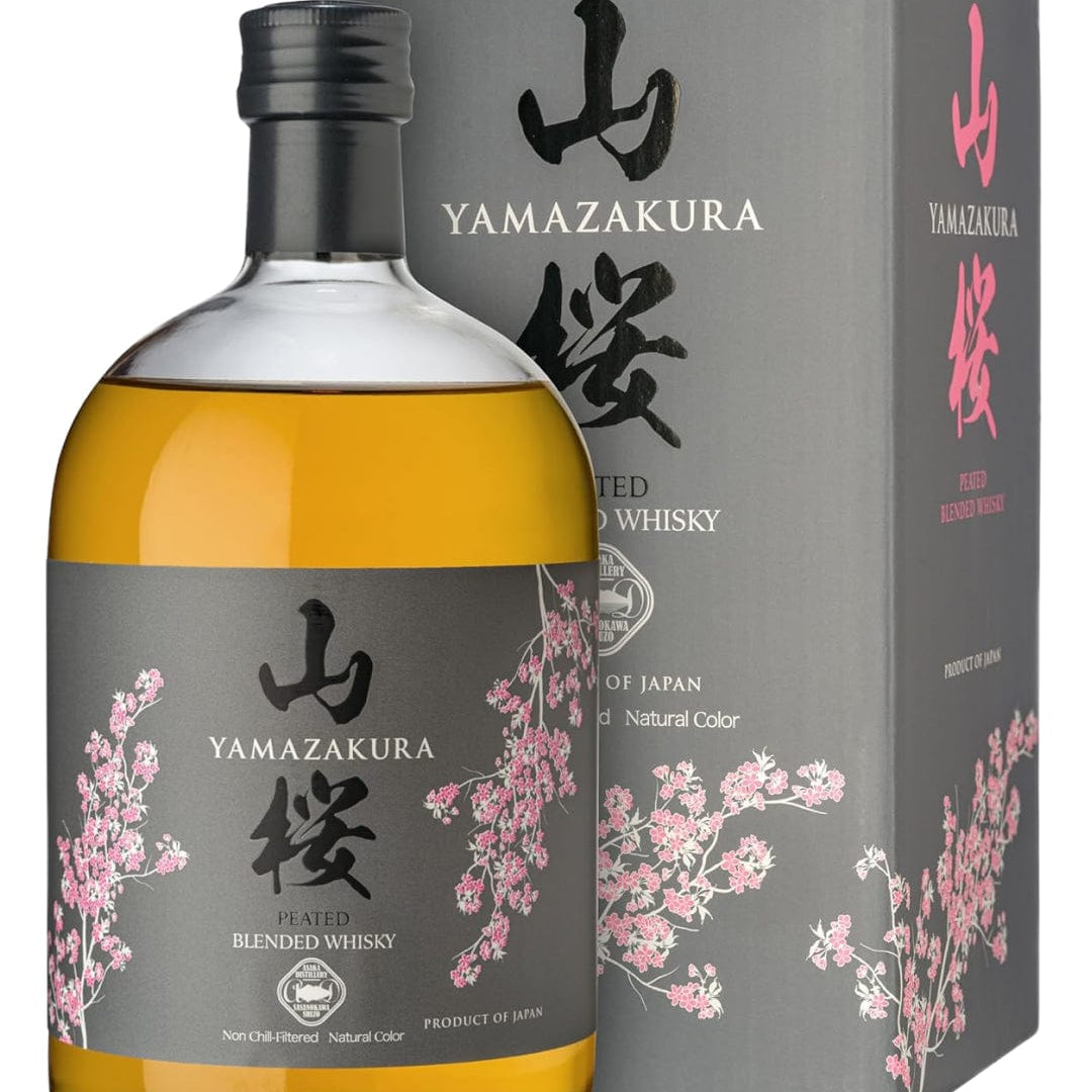 Yamazakura Japanese Peated Blended Whisky Giftbox, 70 cl