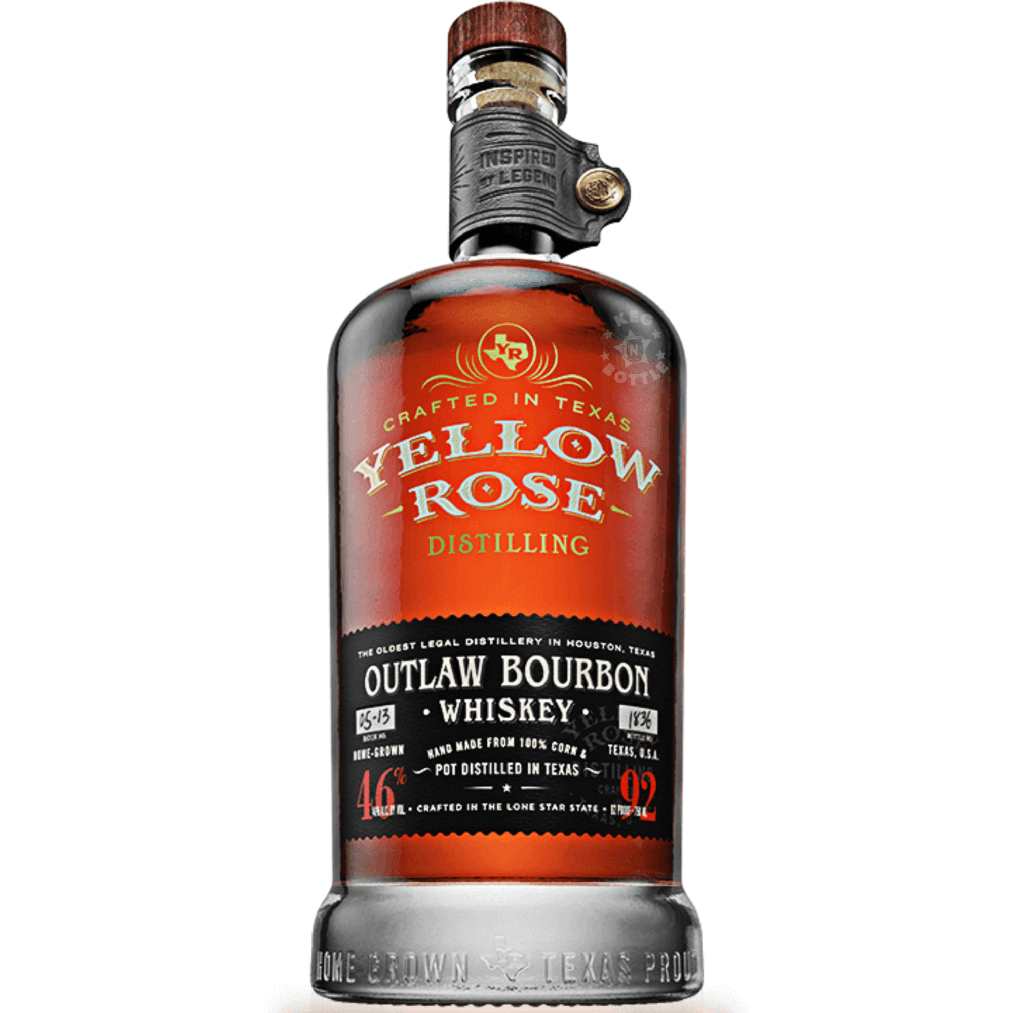 Yellow Rose Outlaw Bourbon Whiskey (750mL)
