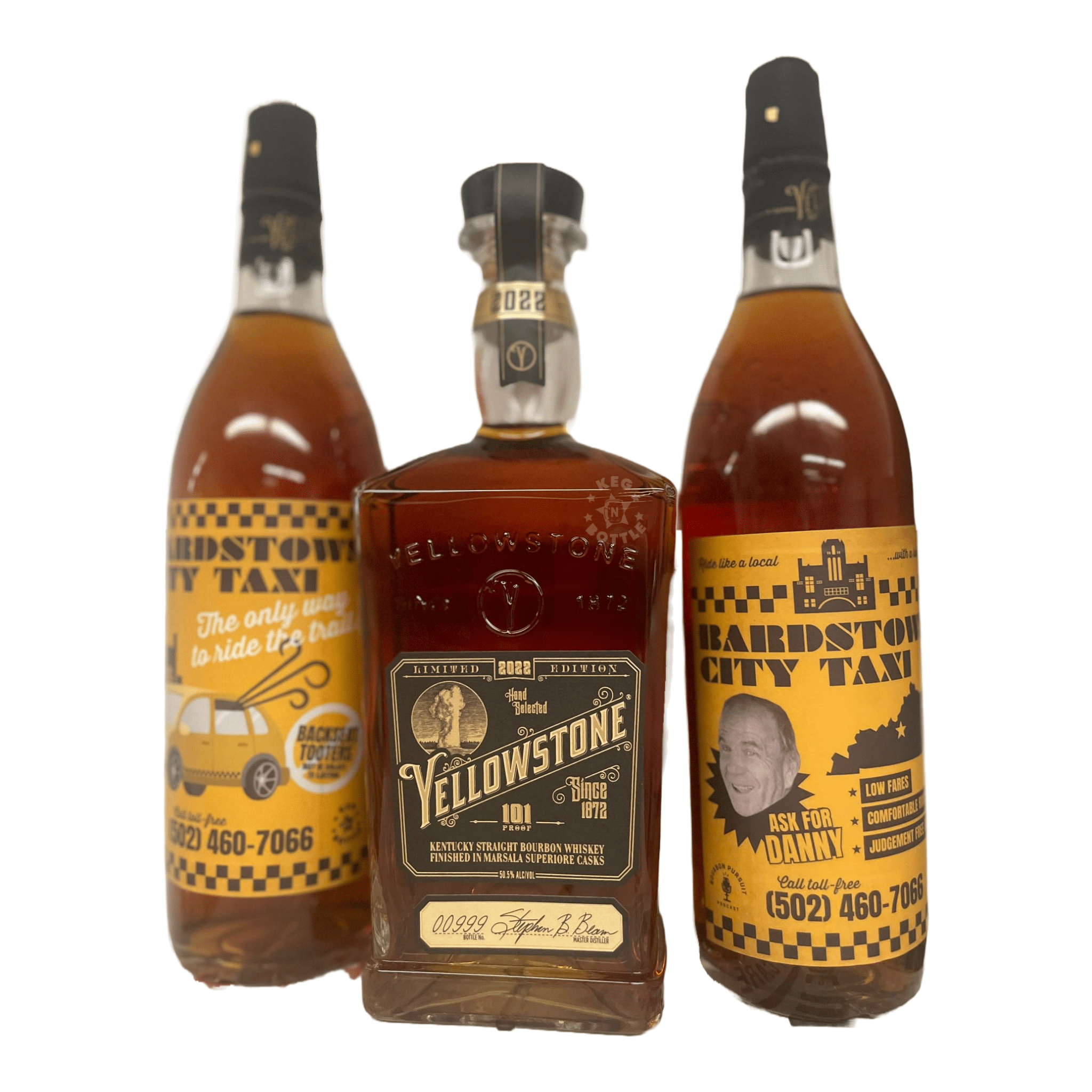 Yellowstone Barrel Pick/Limited Edition Combo Pack (3 x 750 ml)