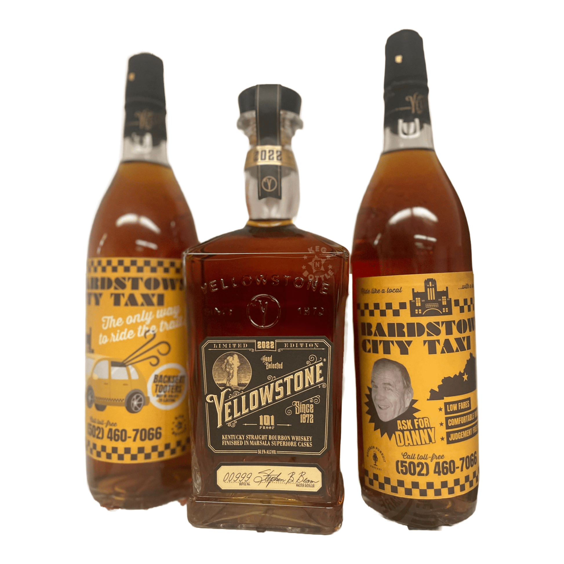 Yellowstone Barrel Pick/Limited Edition Combo Pack (3 x 750 ml)