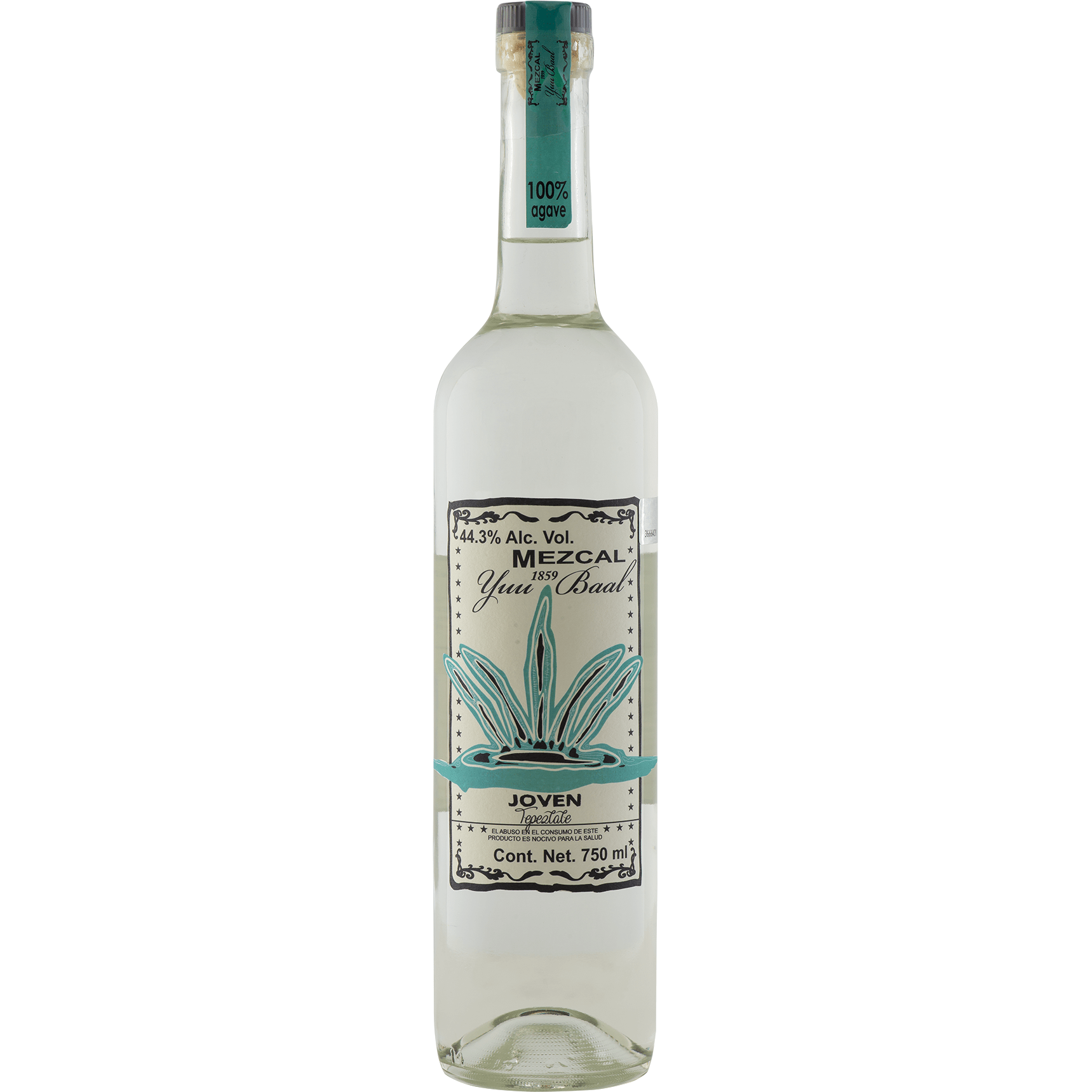Yuu Baal Tepeztate Joven Mezcal (750 ml)