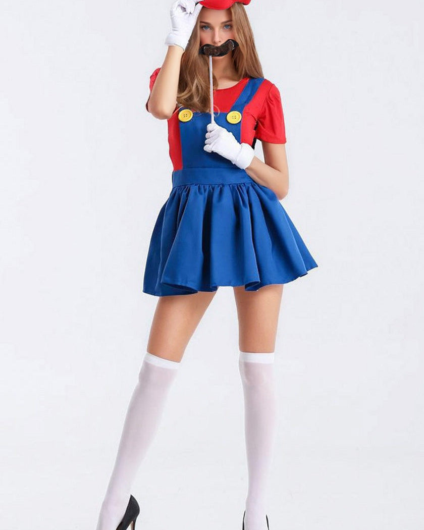 Sexy Video Game Plumber Costume