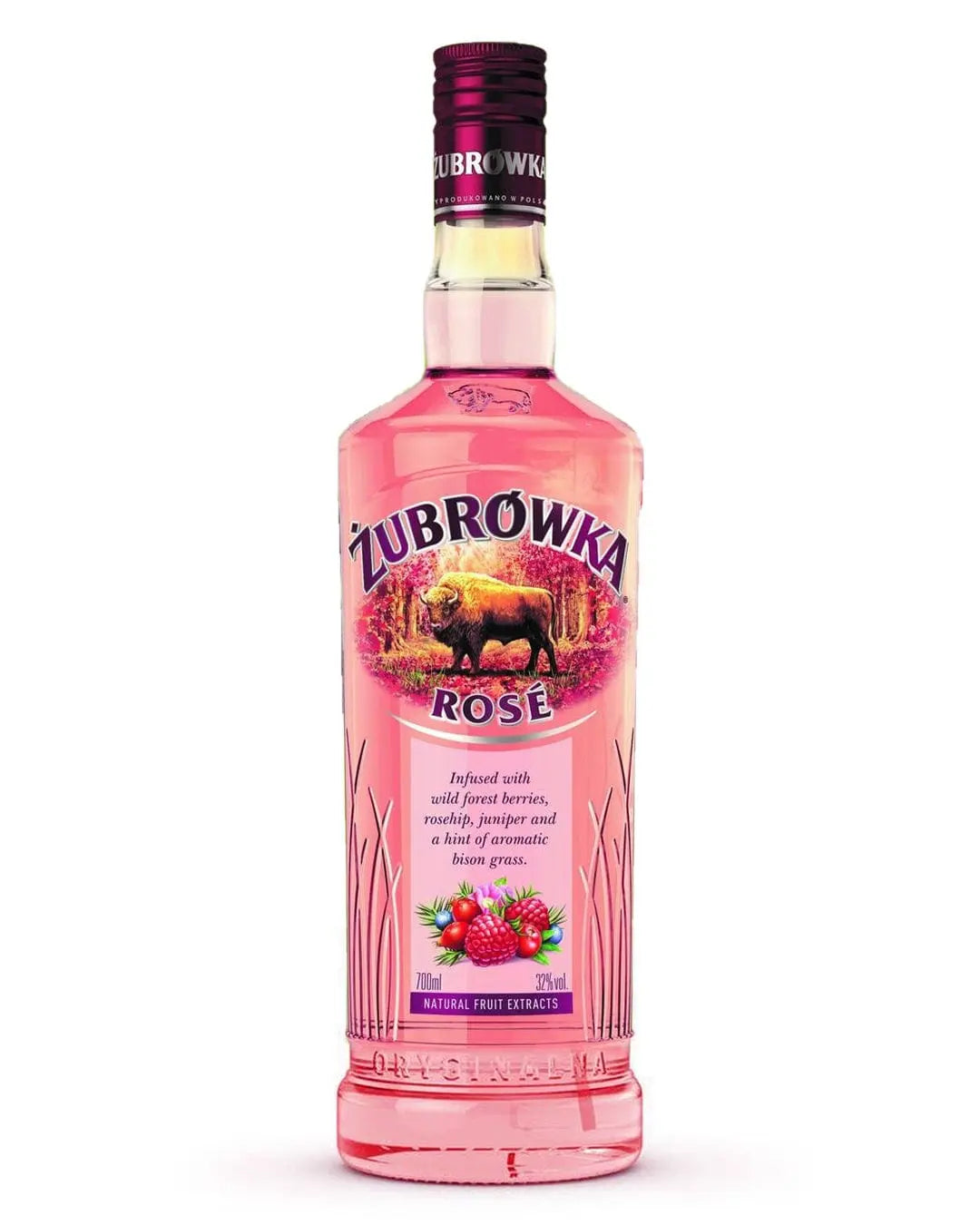 Zubrowka Rose Liqueur, 70 cl