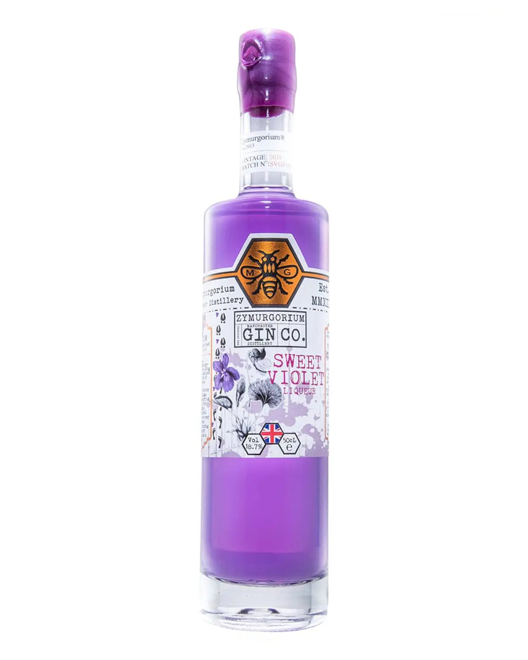 Zymurgorium Violet Gin, 50 cl